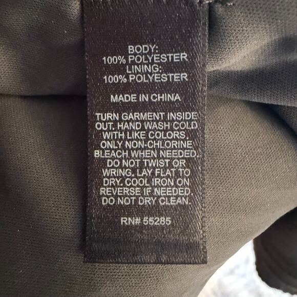 NWT Express Sequin Mini Dress XS ~ Black Silver Iridescent Party Glam Sparkle - Picture 12 of 12